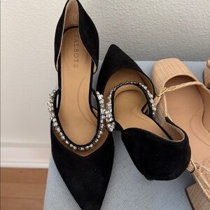 Black Sparkle Heel
